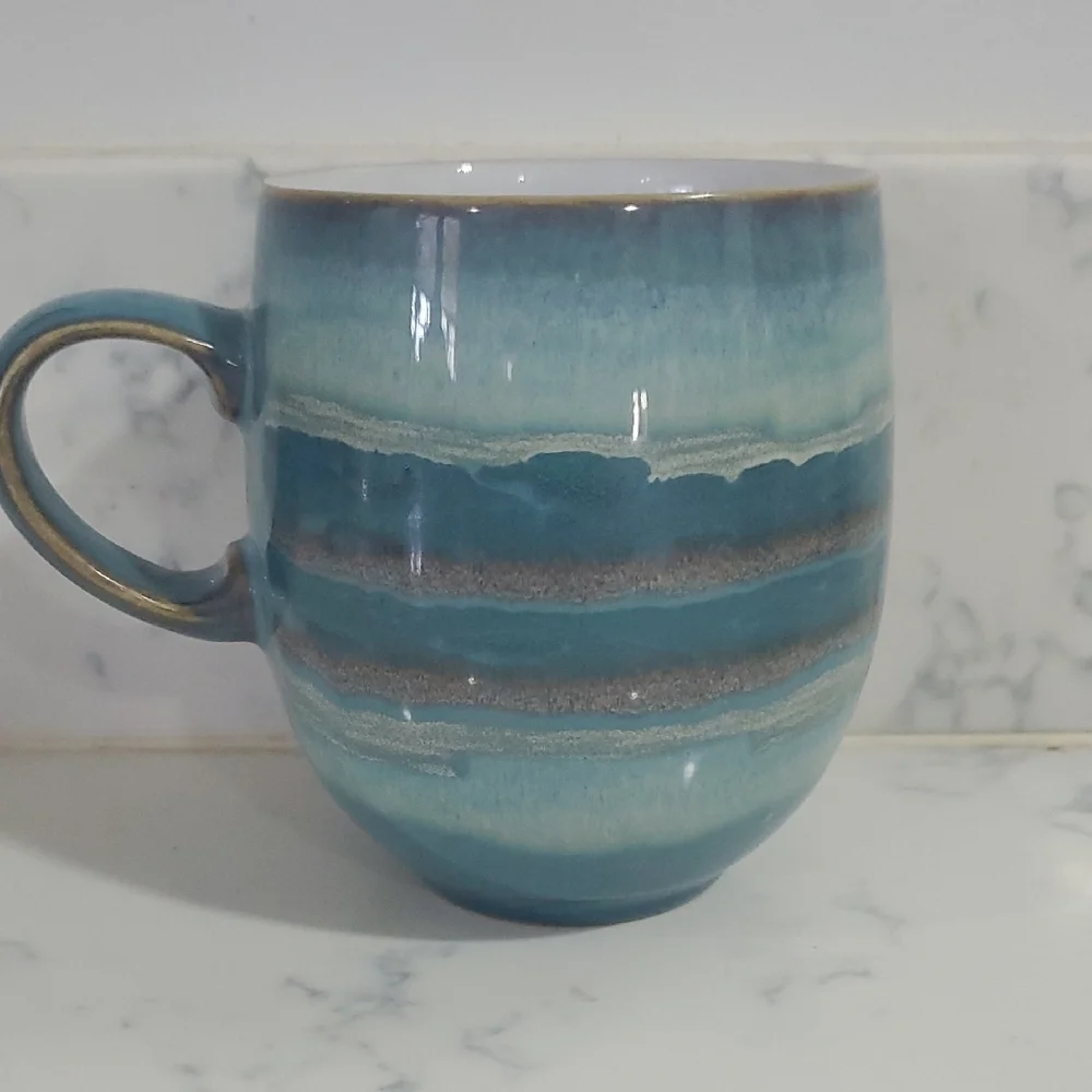 Denby Azure Coast Coffee Cup - Picture 2 of 4